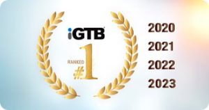 iGTB ranked #1 in the world for Global Transaction Banking by IBS Intelligence for the fourth consecutive year